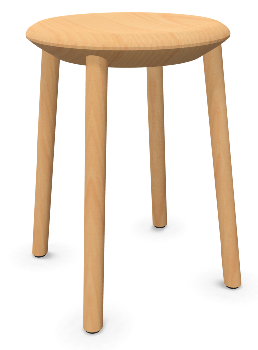 Image Kusch Creva Stool 4L LGW W